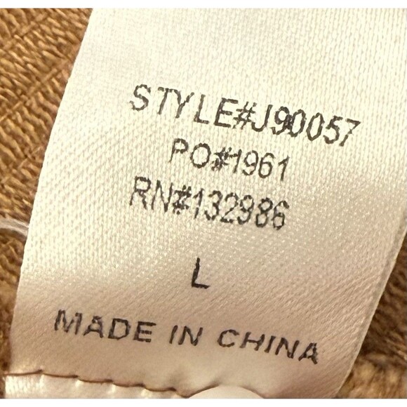 Mittoshop Corduroy Mini Skirt Womens L Brown Tan 100% Cotton Pockets Raw Hem Y2K - Picture 5 of 10